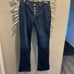 Women's 7 for all Mankind Dark Blue Jeans